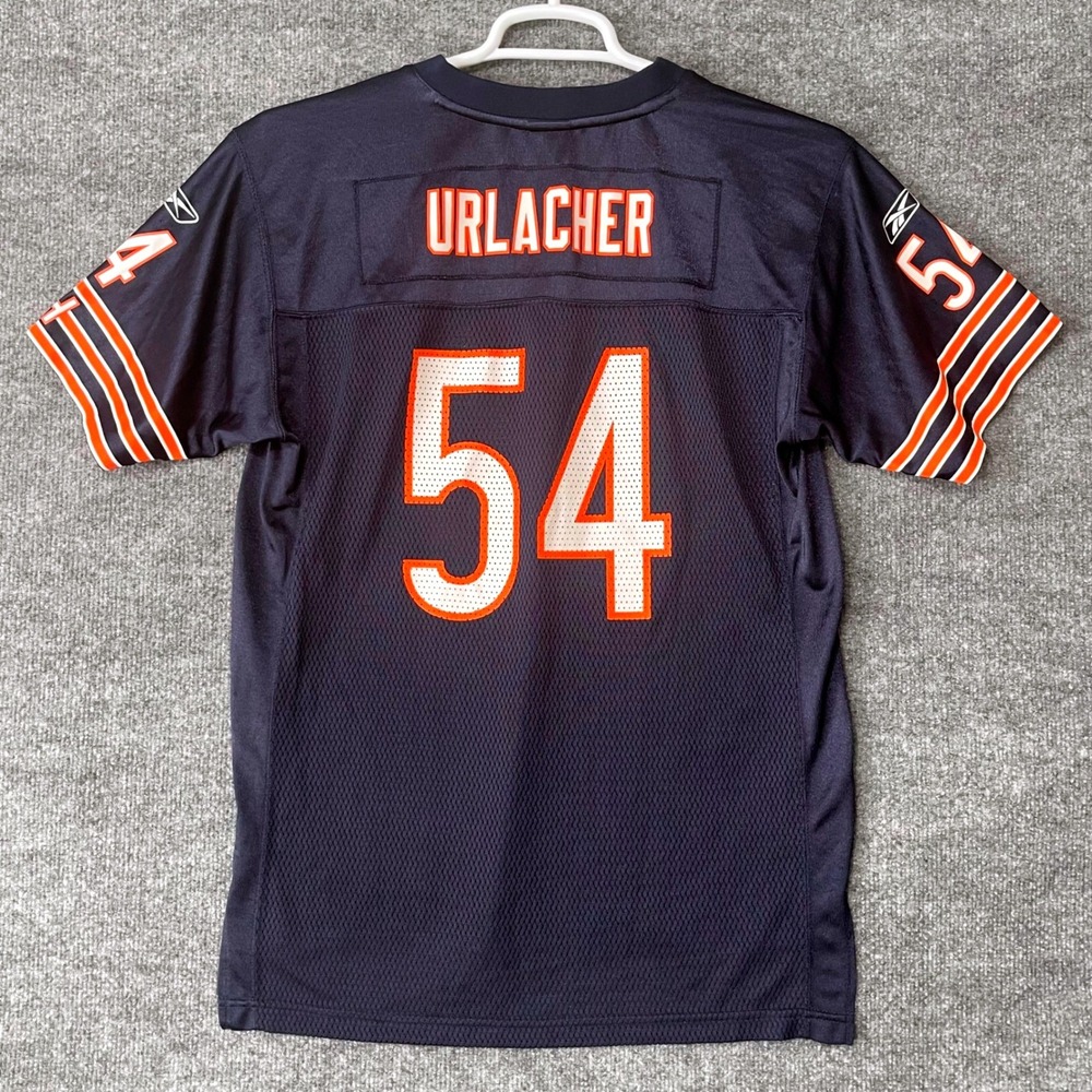 Reebok Chicago Bears Brian Urlacher 54 Jersey Youth XL 18-20 Navy Blue NFL